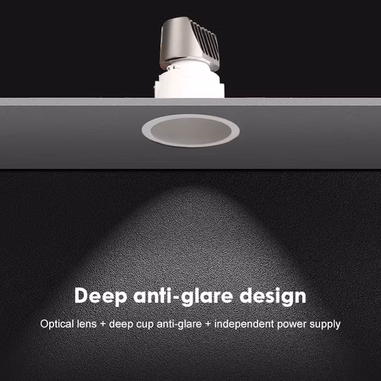 Allway Commercial mur rondelle vers le bas lumière encastré LED mince carré Downlight