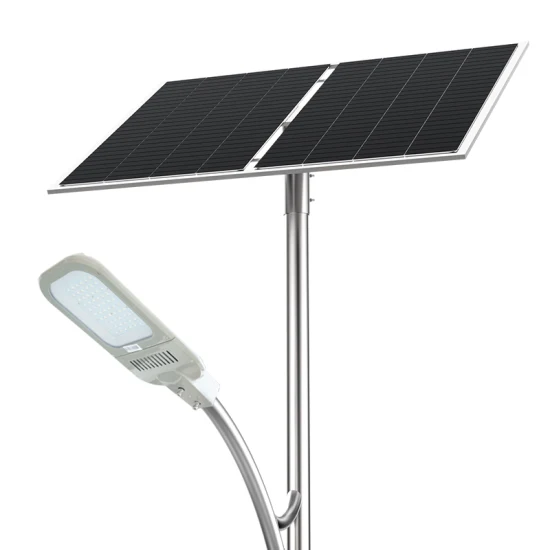 L'énergie solaire tout en deux lampadaire LED avec prix d'usine